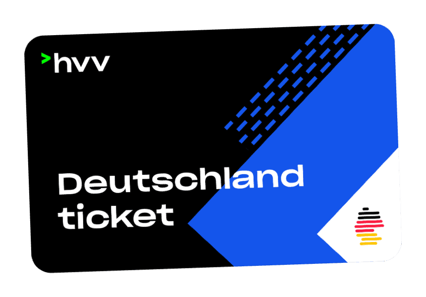 hvv Deutschlandticket als Chipkarte
