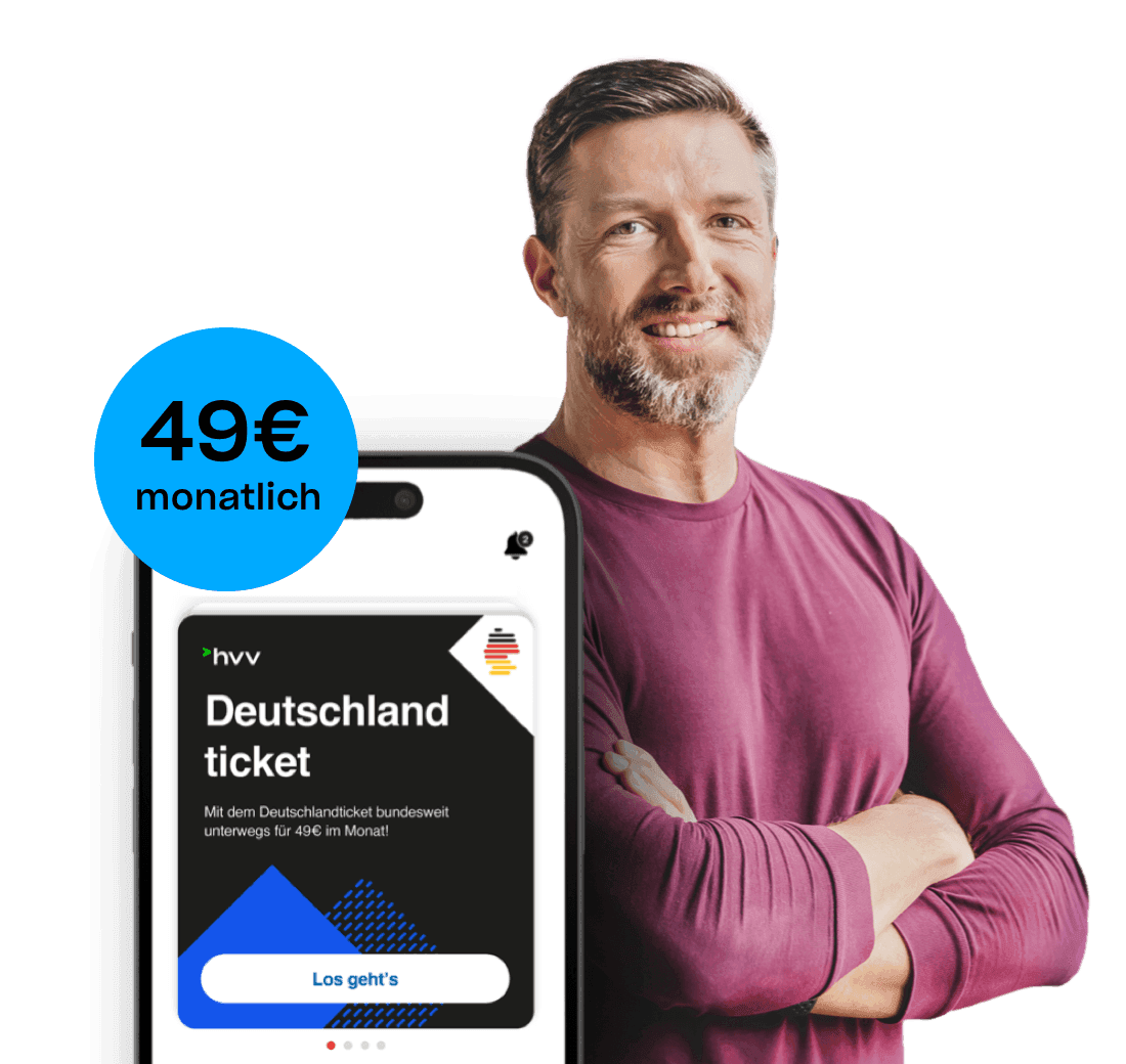 Landingpage Stressfrei Bühne Mann und Handy