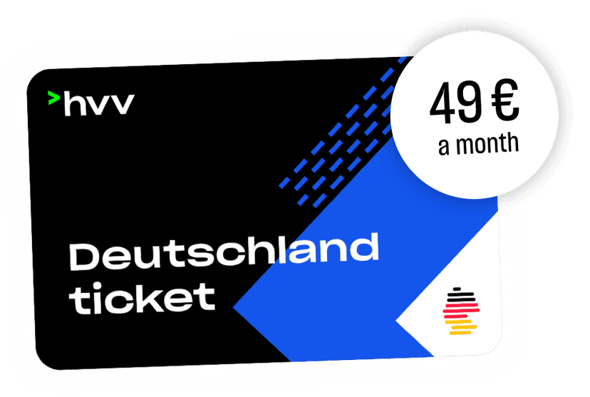 hvv Deutschlandticket for € 49 per month